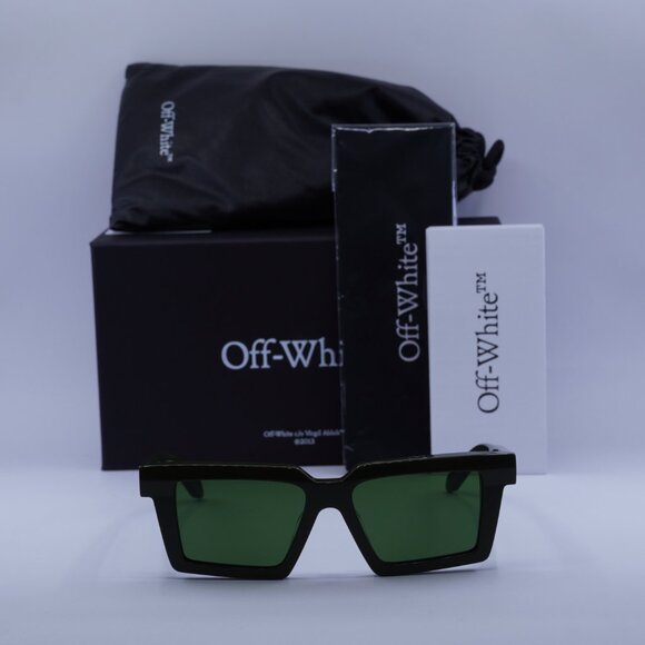 Off-White OERI142 WINDSOR 5655 Square Sunglasses – Military Green - Picture 3 of 10